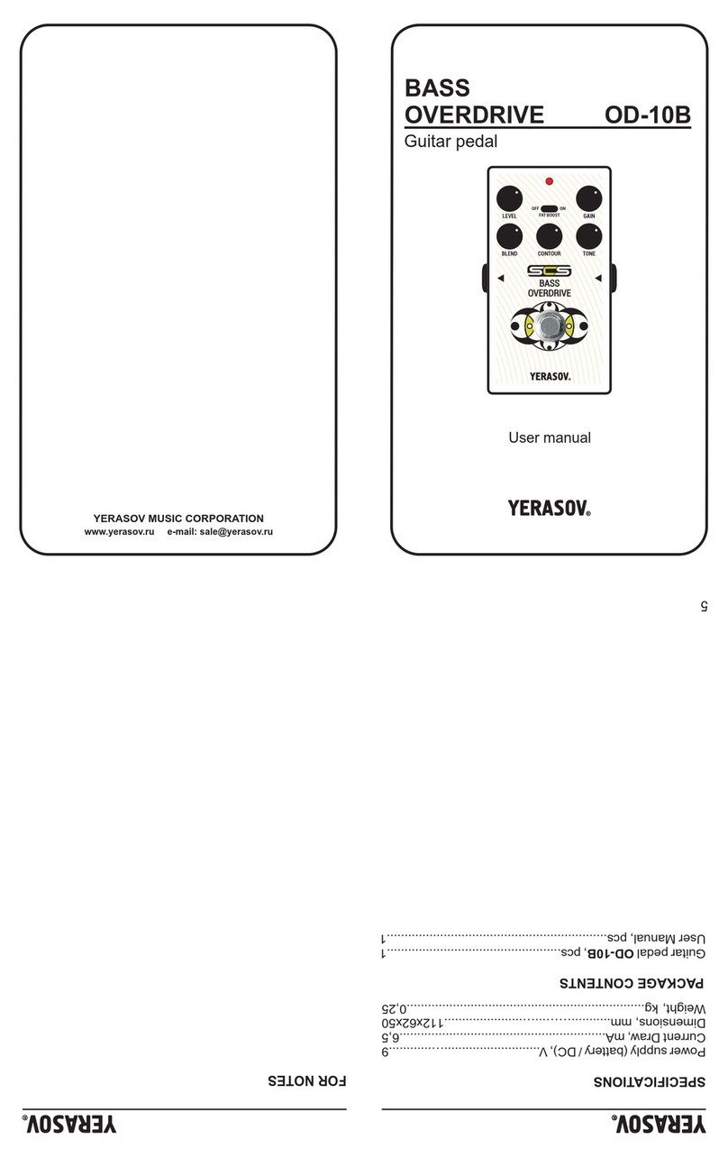 Yerasov OD-10B user manual