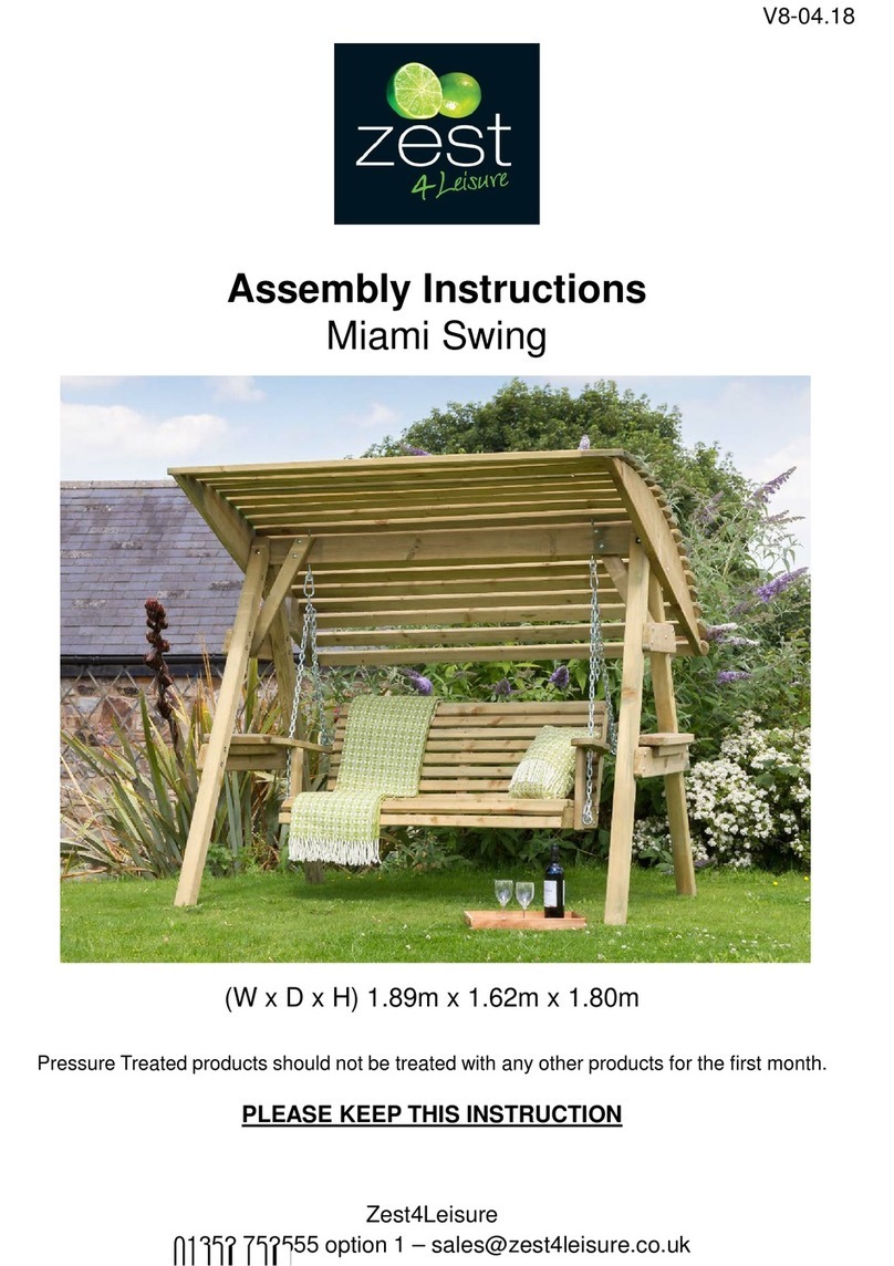 Zest Miami User manual