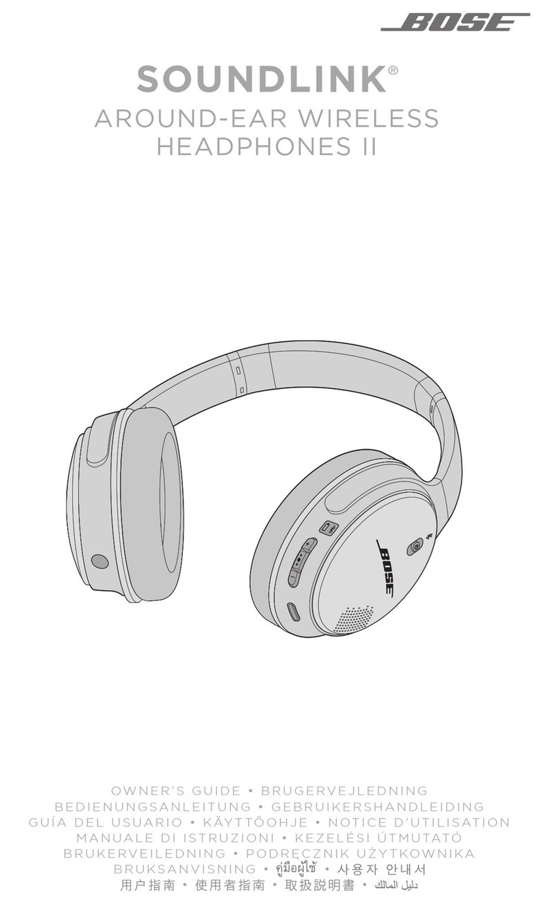 Bose SoundLink Wireless Music System owner's guide