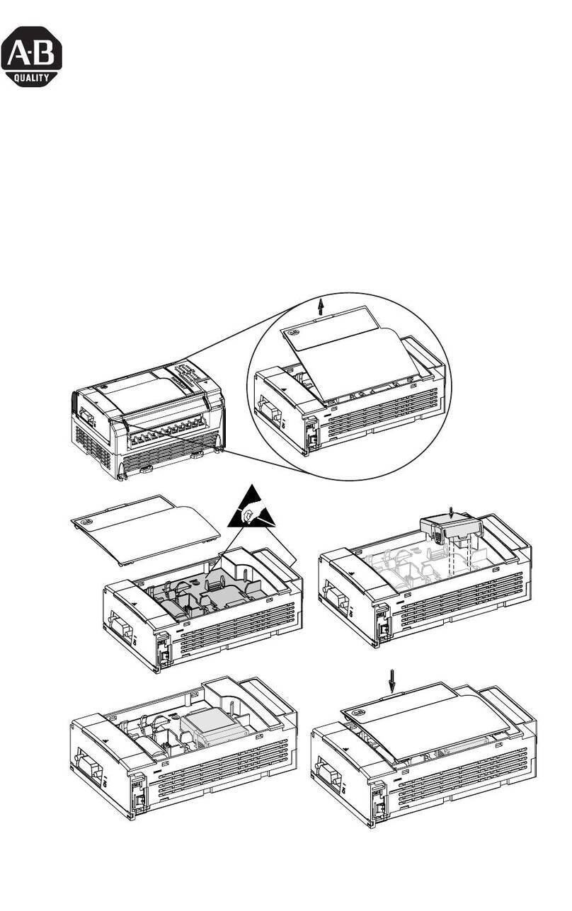 Allen-Bradley MicroLogix 1500 1764-MM1 User manual