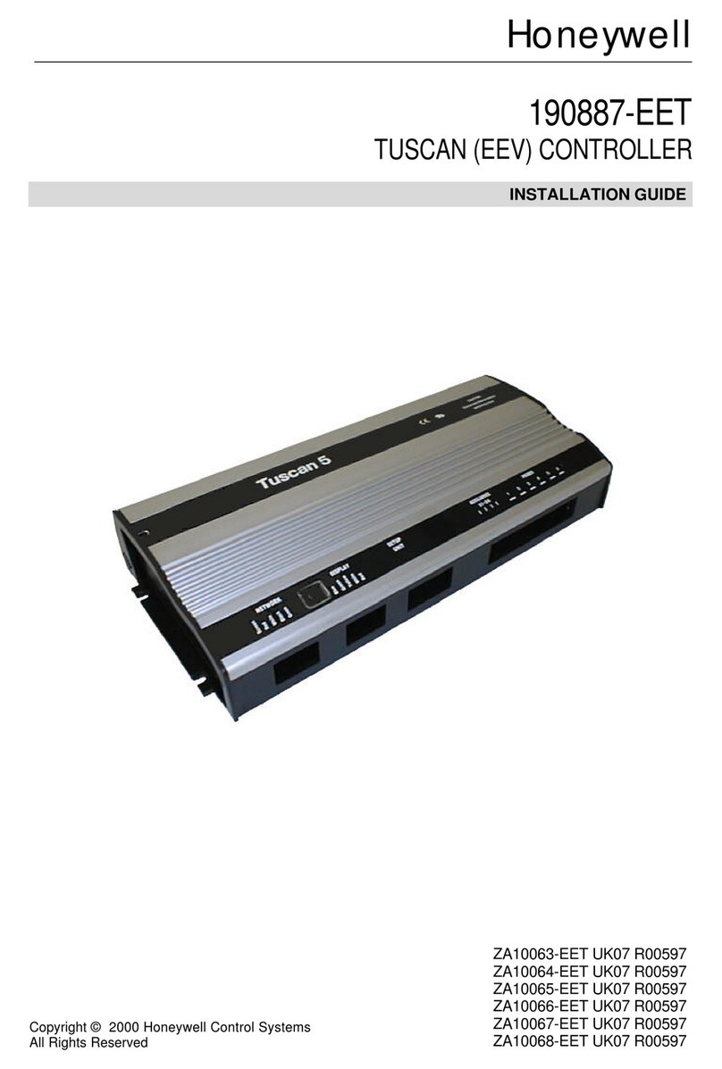 Honeywell 190887-EET User manual