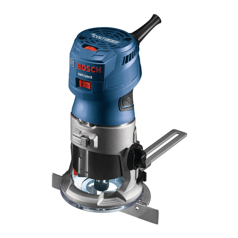 Bosch GKF125CE Assembly instructions