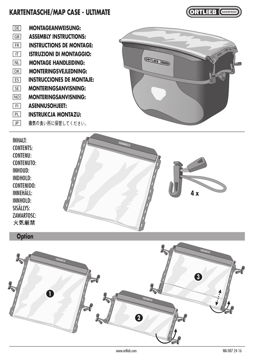 Ortlieb Ultimate Assembly instructions