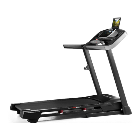 Pro-Form Performance 900i User manual