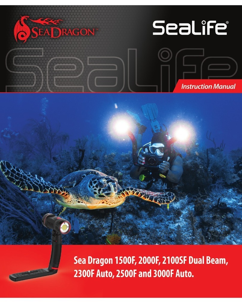 Sealife SeaDragon 1500F instruction manual