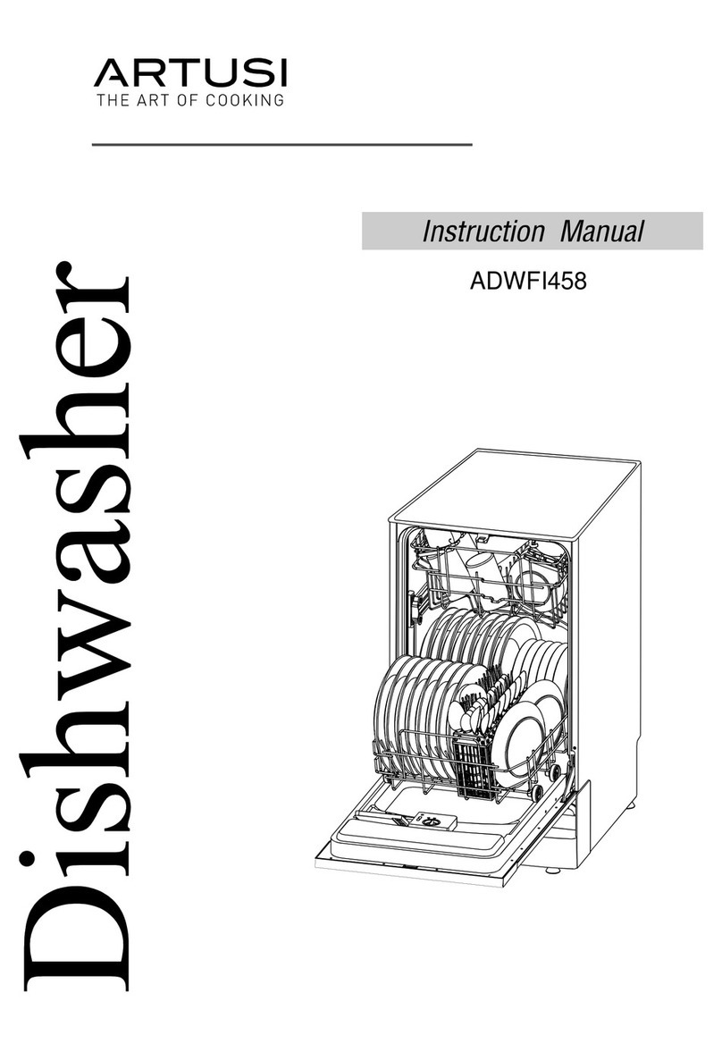Artusi ADWFI458 instruction manual