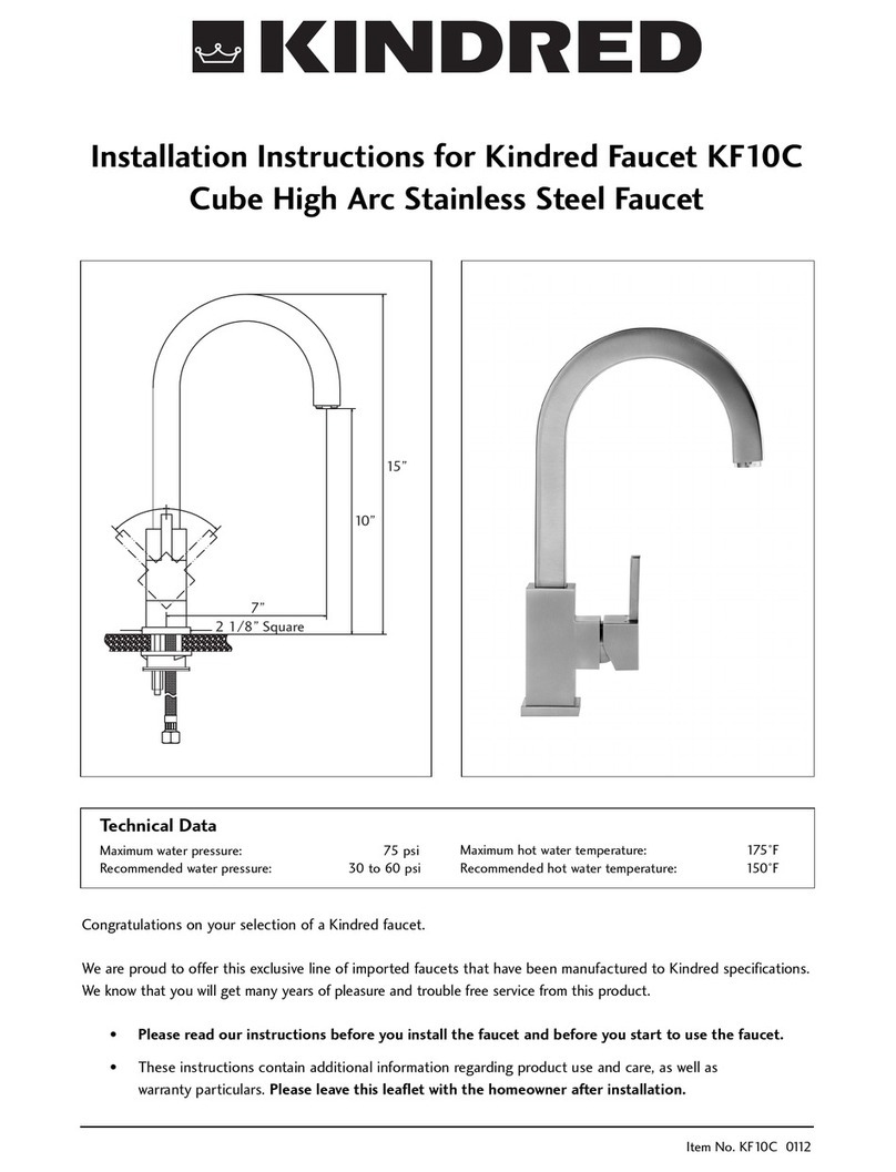 Kindred KF10C installation instructions