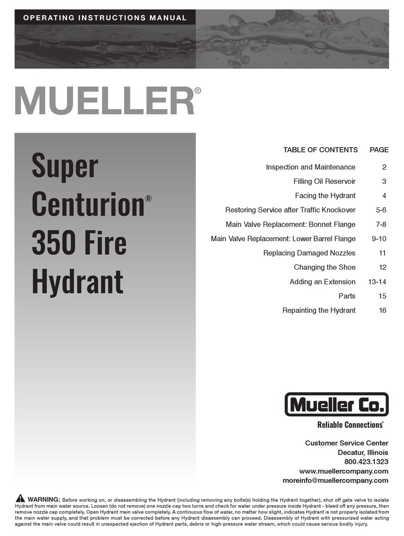 Mueller Super Centurion 350 Operating instructions manual