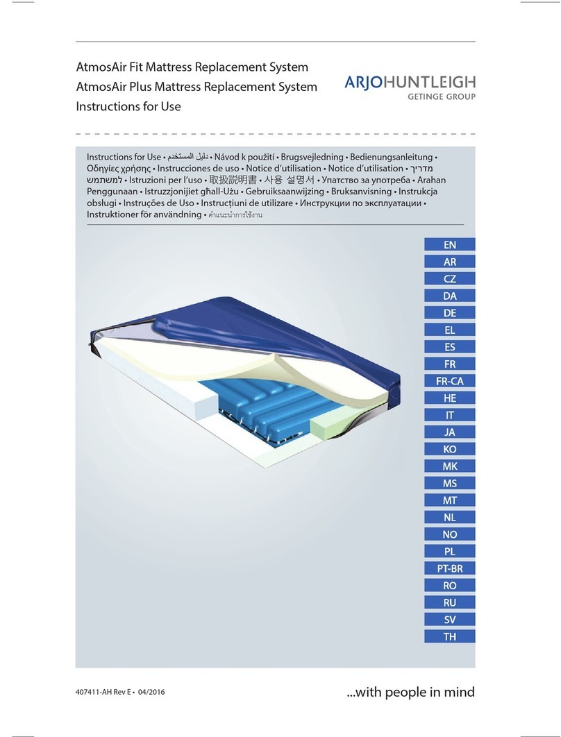 ARJO HUNTLEIGH AtmosAir Fit User manual