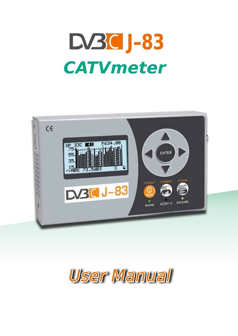 DVB-C J-83 user manual