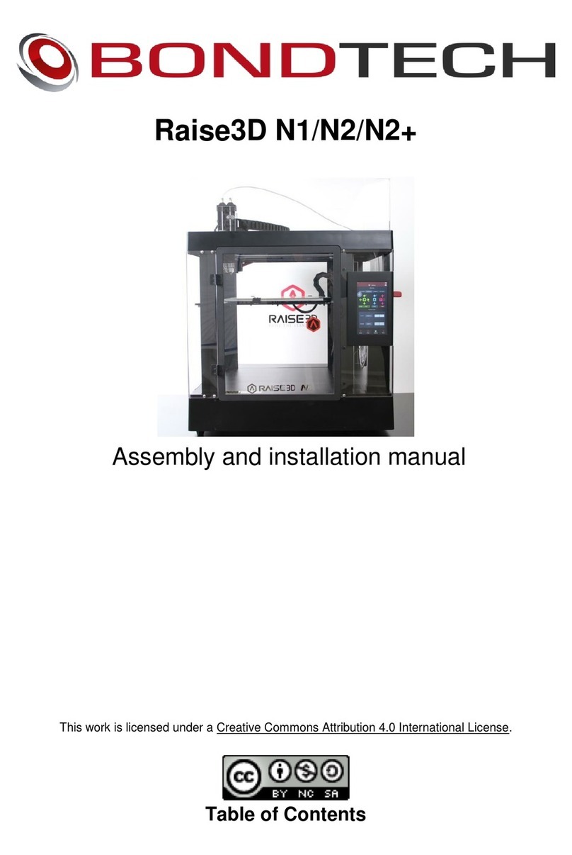 Bondtech Raise3D N1 Assembly and installation manual