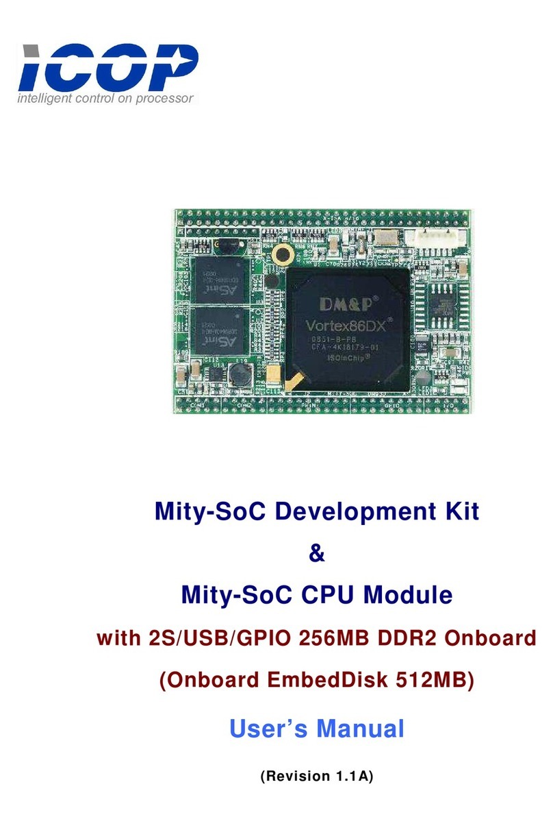 Icop VDX-6319D-FB-D user manual
