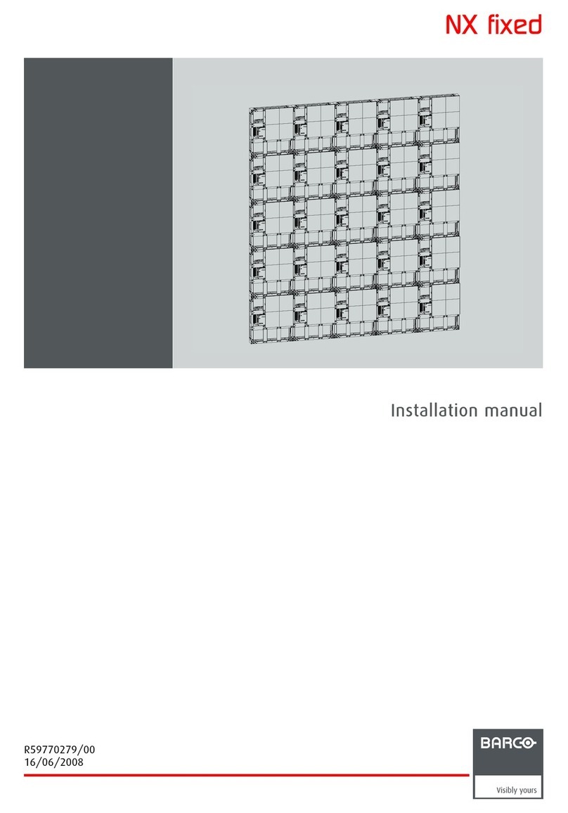 Barco NX--4 installation manual