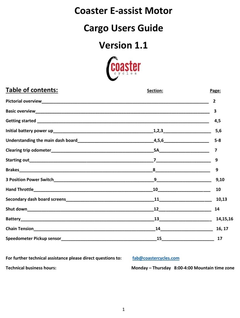 Coaster E-ASSIST user guide
