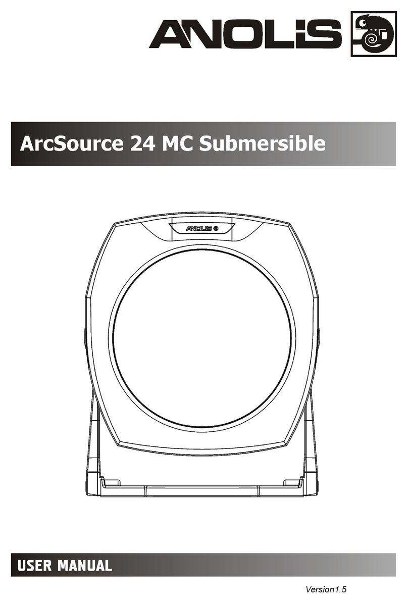 Anolis ArcSource Outdoor 24 MC Integral SmartWhite User manual