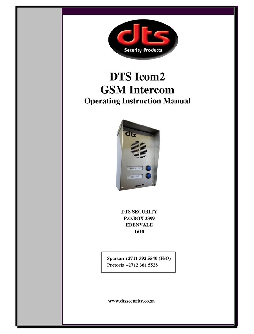 DTS Icom2 Operating instructions manual
