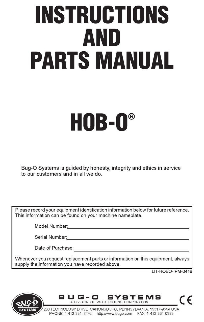 Bug-O Systems HOB-O Technical reference manual