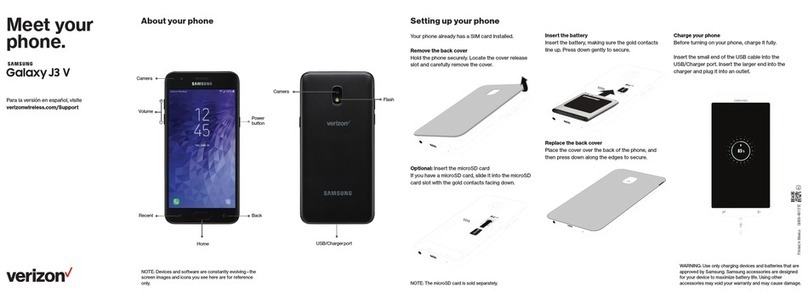 Samsung GALAXY J3 V manual