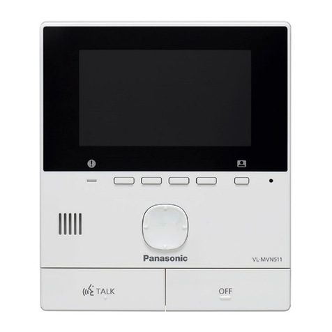 Panasonic VL-MWD501 User manual