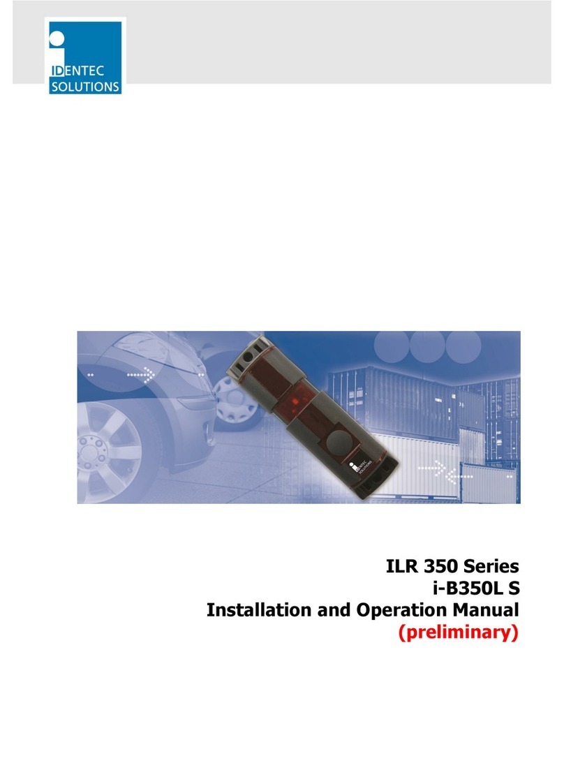 IDENTEC SOLUTIONS i-B350 S User manual