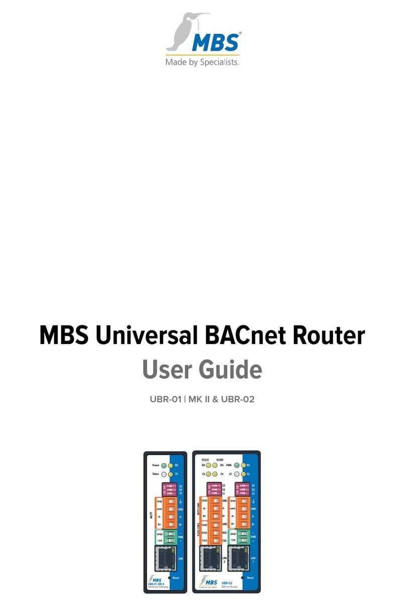 MBS UBR-01 MK II user guide