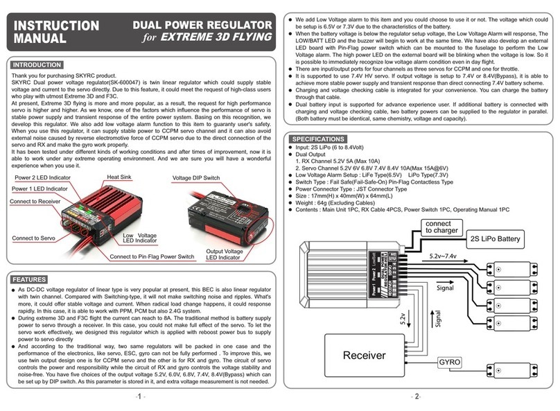 Skyrc Dual Power Regulator User manual