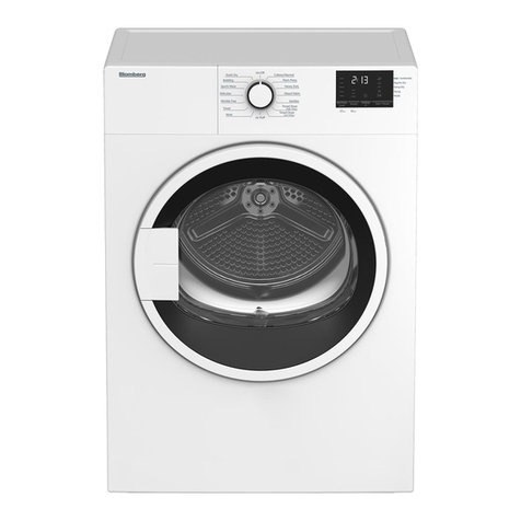 Blomberg DV 17600 W owner's guide
