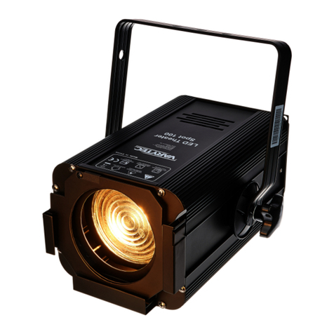 Varytec LED Theater Spot 100 3000K user manual