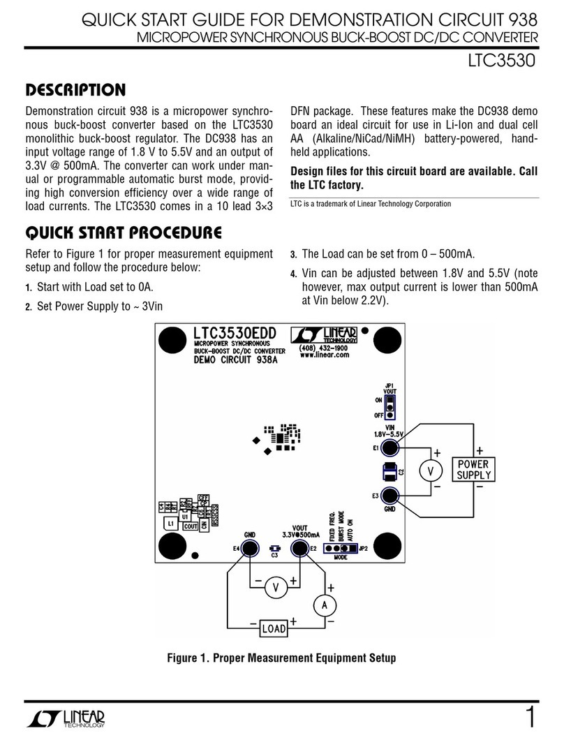 Linear DC938 quick start guide
