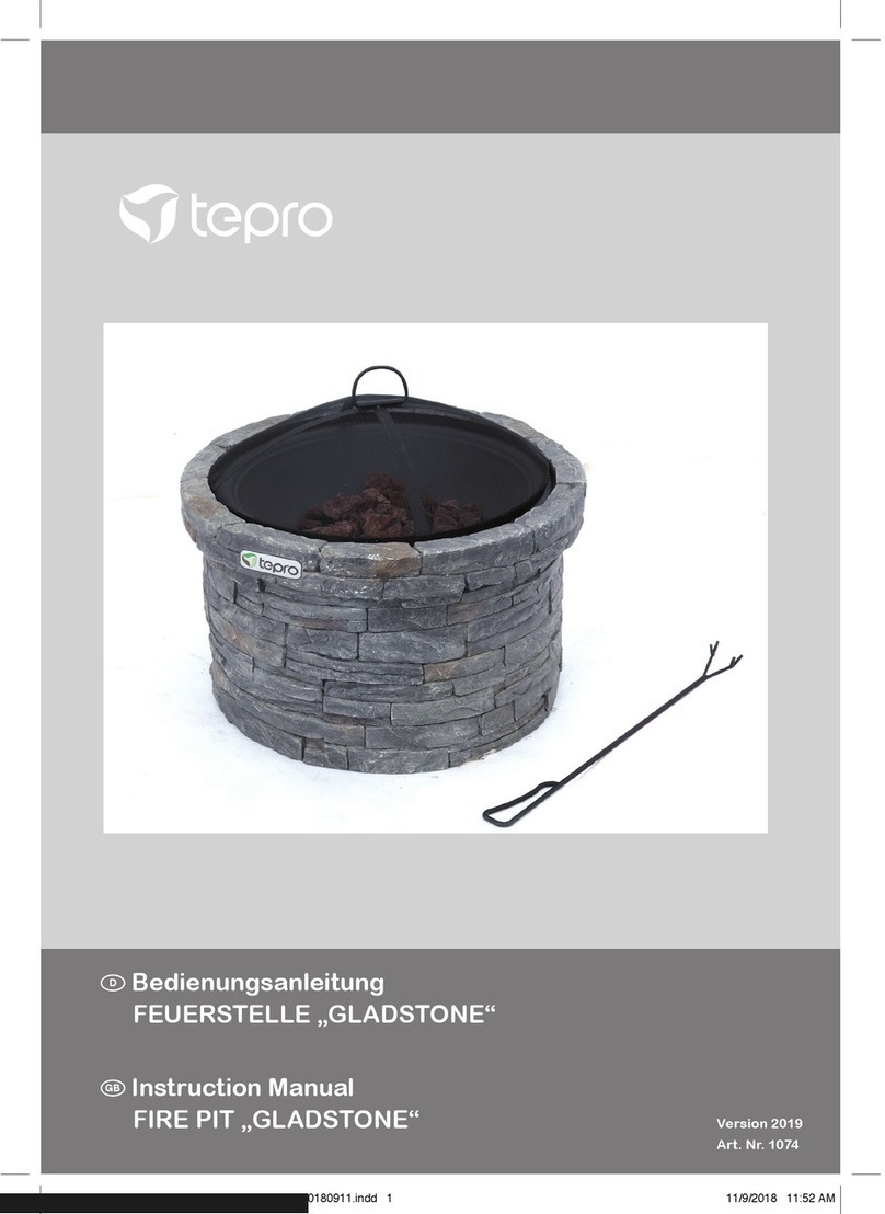 tepro GLADSTONE instruction manual