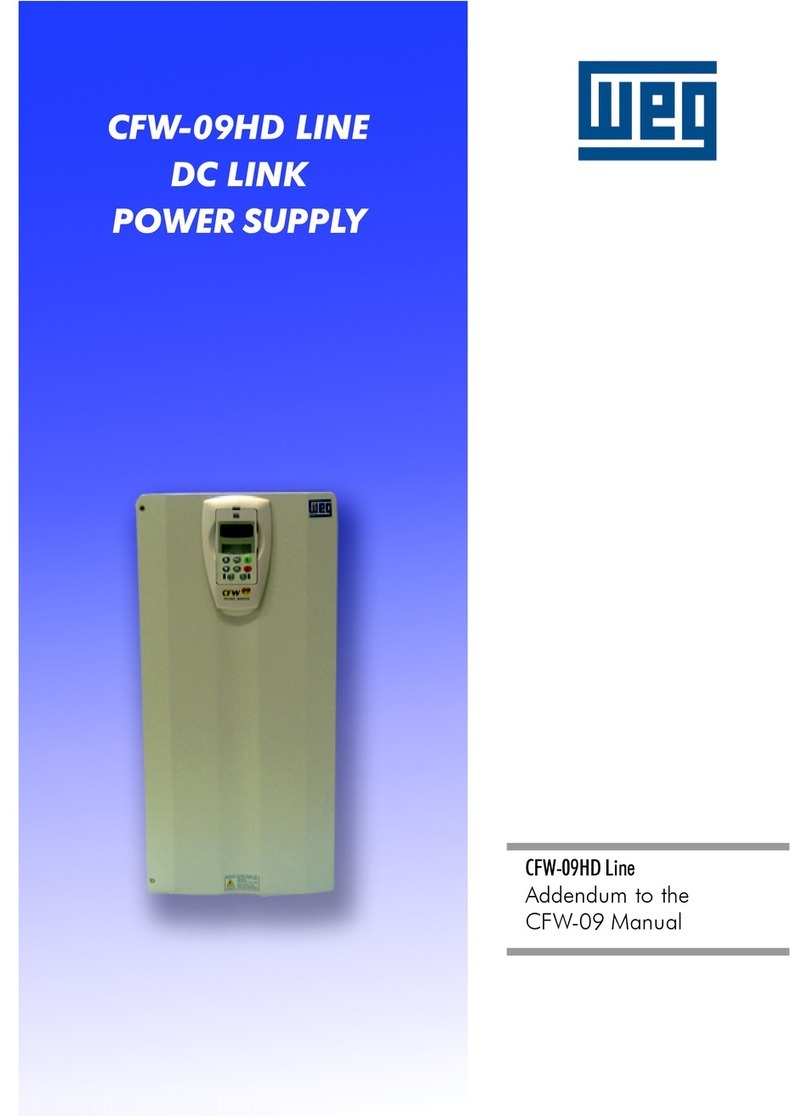 WEG CFW-09HD Series manual
