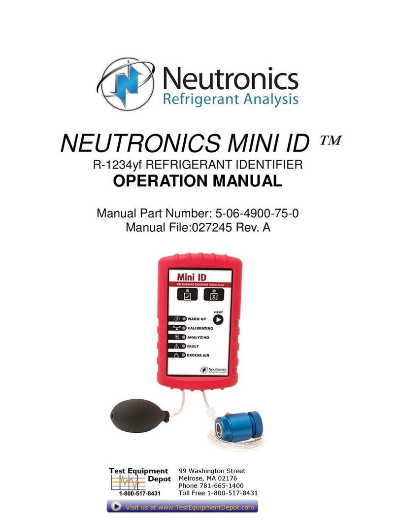 Neutronics MINI ID Operation manual