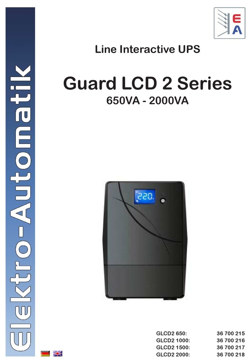 Elektro-Automatik Guard LCD 2 Series manual