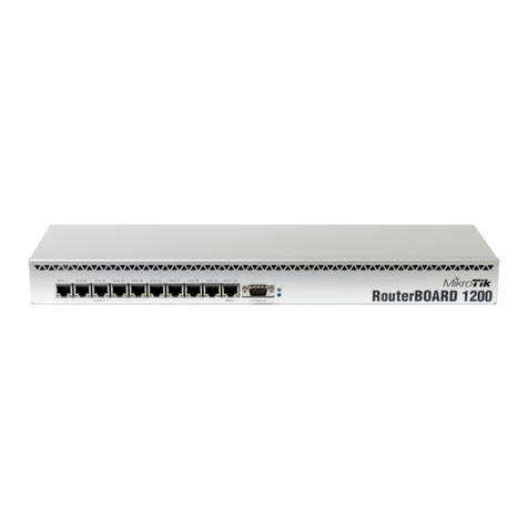 MikroTik RouterBoard 1200 Quick setup