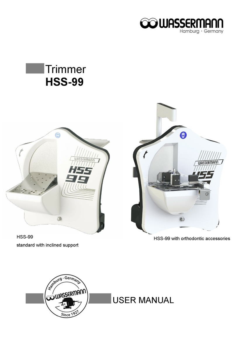 Wassermann HSS-99 User manual Wassermann HSS-99 User manual
