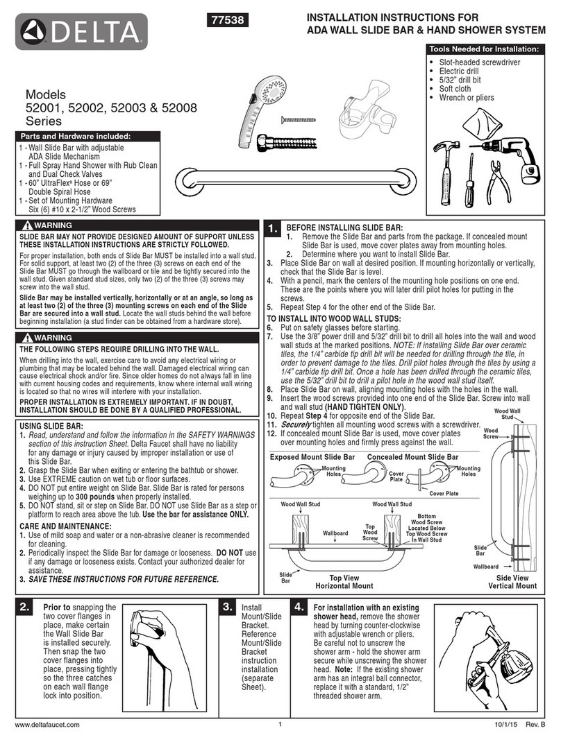 Delta 52001 Series User manual