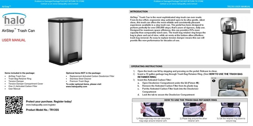 Halo AirStep TR13SS user manual