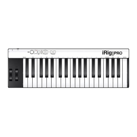 IK Multimedia iRig Keys Pro User manual