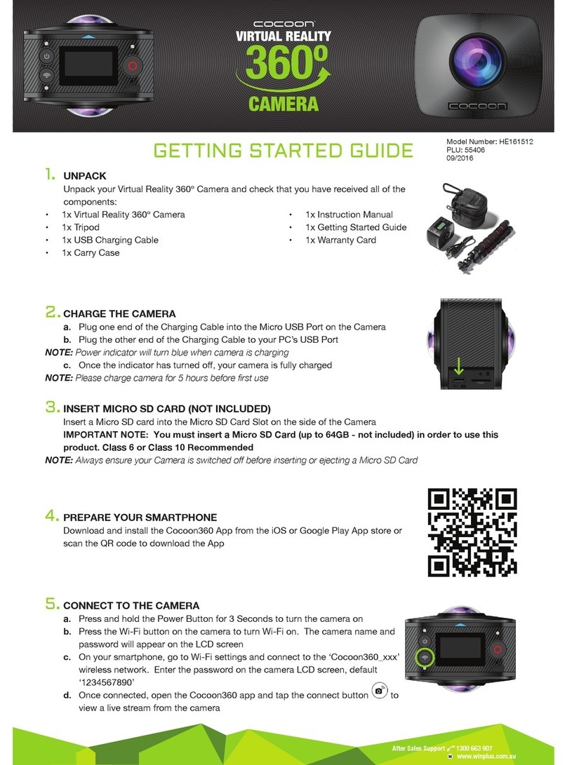 Cocoon HE161512 User manual