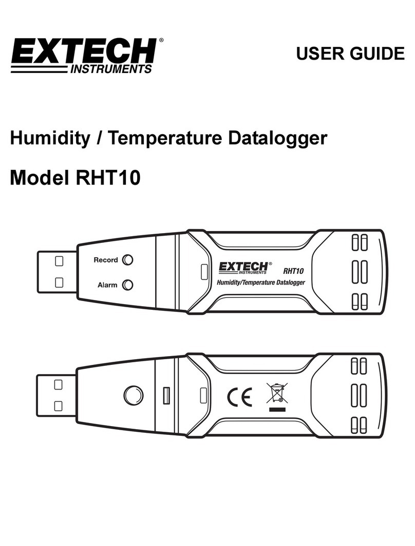 Extech Instruments RHT10 User manual
