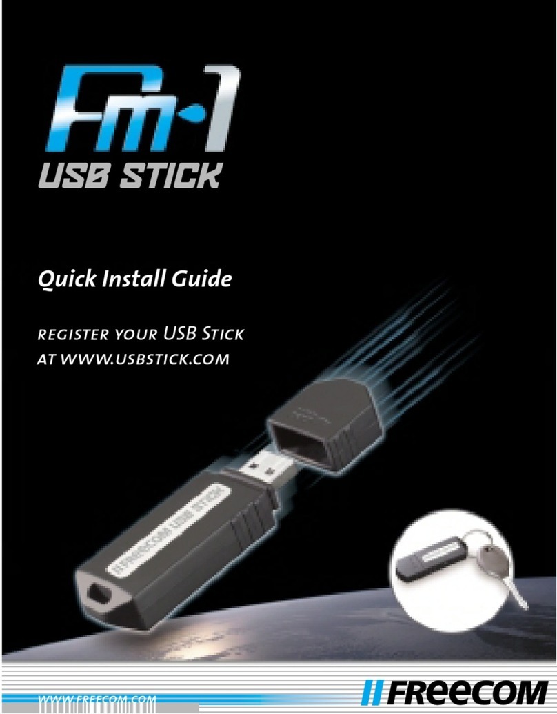 Freecom FM-1 Quick install guide