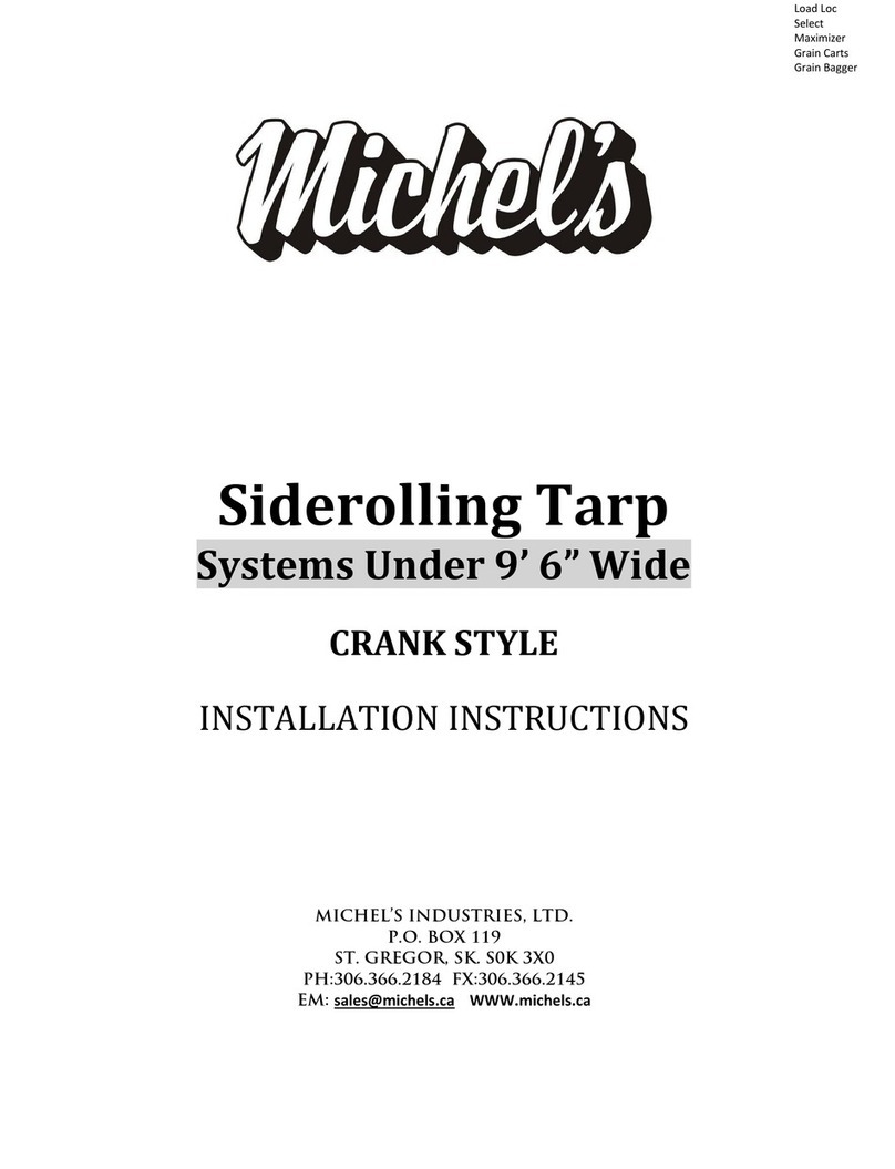Michel's Siderolling Tarp installation instructions Michel's Siderolling Tarp installation instructions
