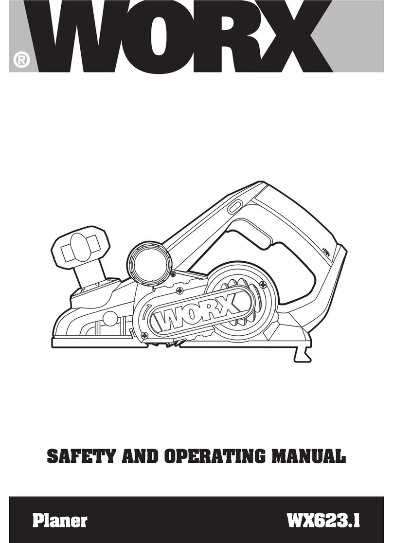 Worx WX623.1 Safety and operating manual