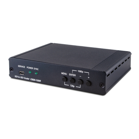 CYP CSDI-12SR User manual