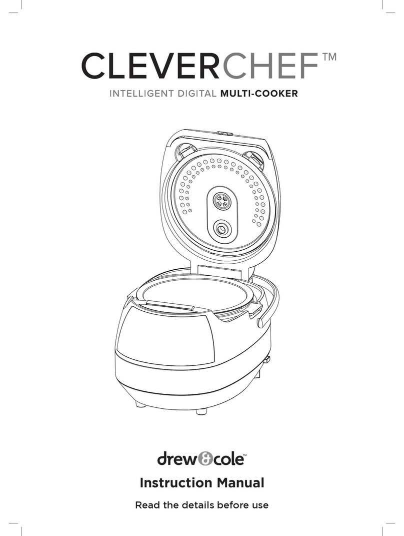 Drew & Cole CleverChef instruction manual