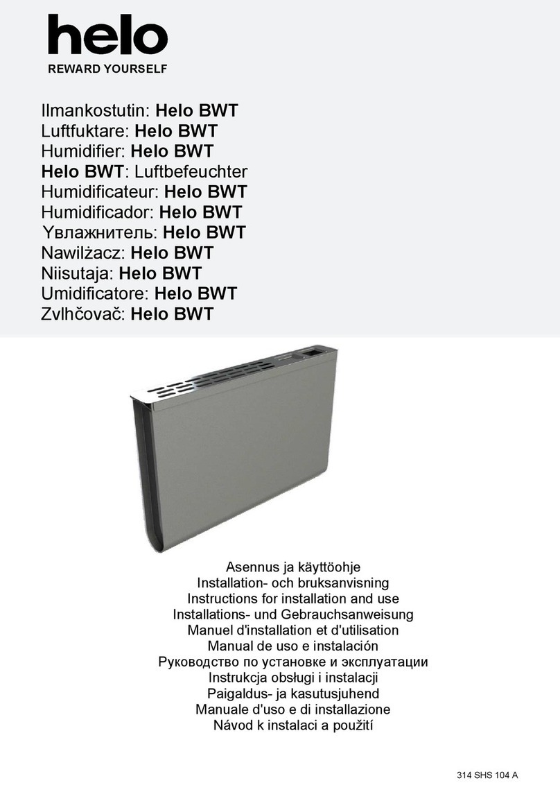 Helo BWT User and installation manual
