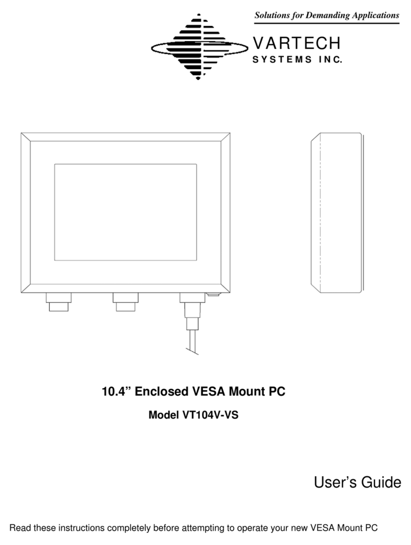 VarTech Systems VT104V-VS user guide VarTech Systems VT104V-VS user guide