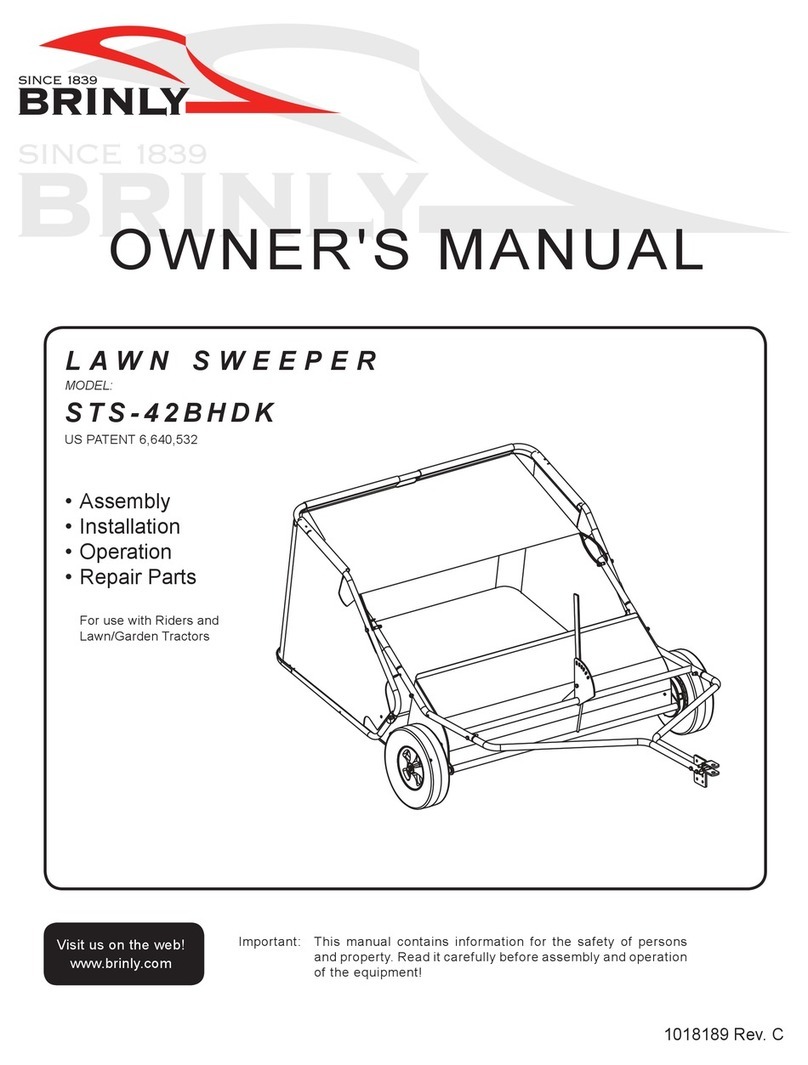 Brinly STS-42BHDK owner's manual