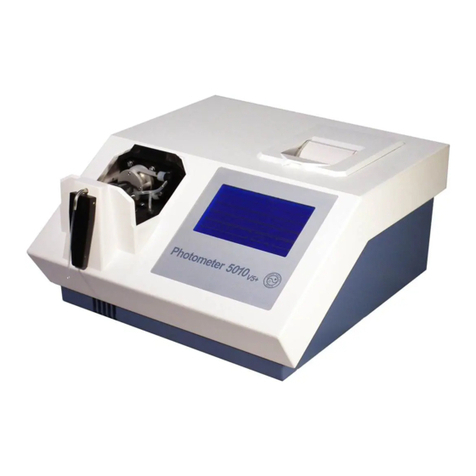 Riele Photometer 5010 V5+ Service manual