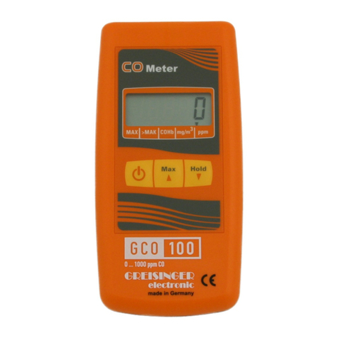 GREISINGER GCO 100 operating manual